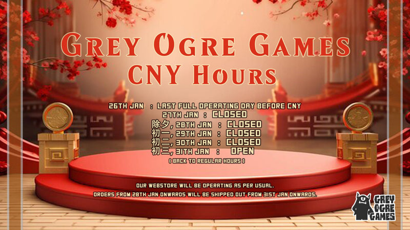 Chinese New Year Hours