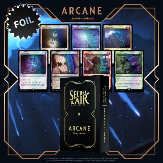 Secret Lair Drop: Secret Lair x Arcane - Traditional Foil Edition