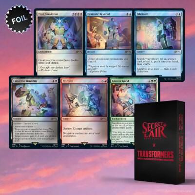 Secret Lair Drop: Secret Lair x Transformers: Roll Out or Rise Up - Traditional Foil Edition