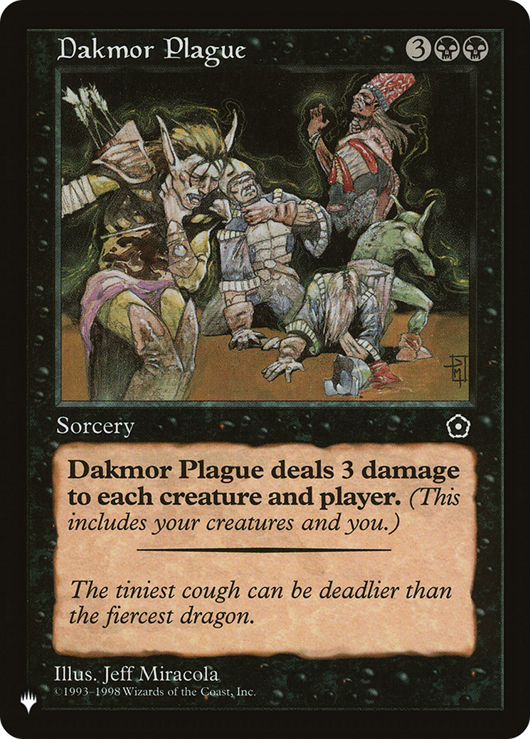 Dakmor Plague [The List]