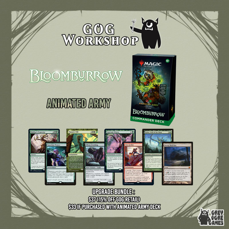 Bloomburrow BLB Commander Deck - Animated Army