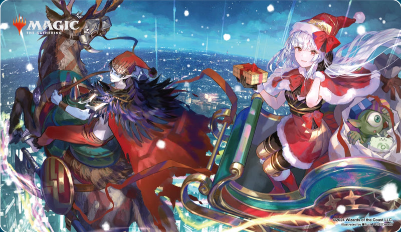 The Wanderer's Christmas Campaign Playmat and Sleeves Set