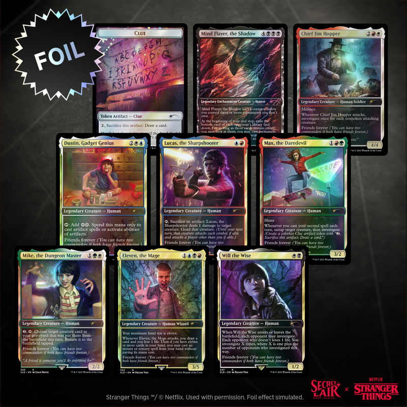 Secret Lair Drop: Secret Lair x Stranger Things Foil Edition