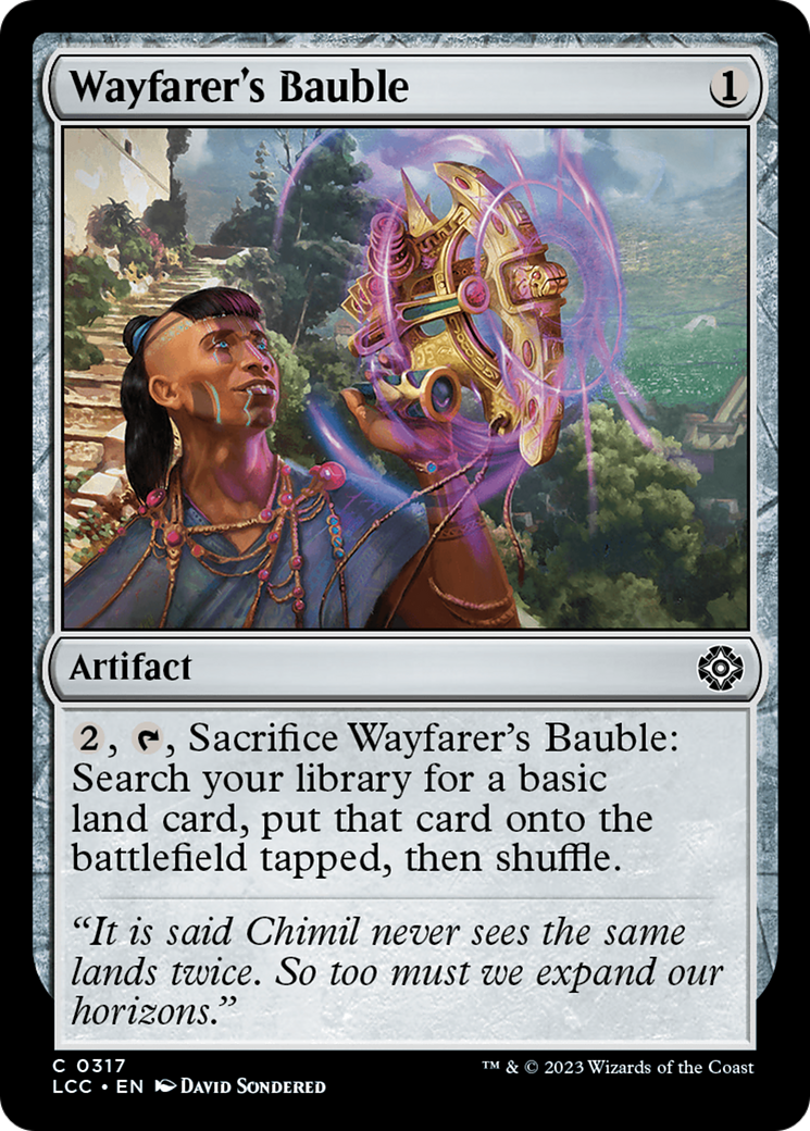 Wayfarer's Bauble [The Lost Caverns of Ixalan Commander]