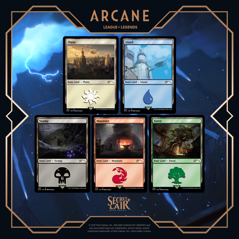 Secret Lair Drop: Secret Lair x Arcane: Lands