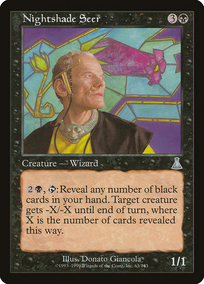 Nightshade Seer [Urza's Destiny]