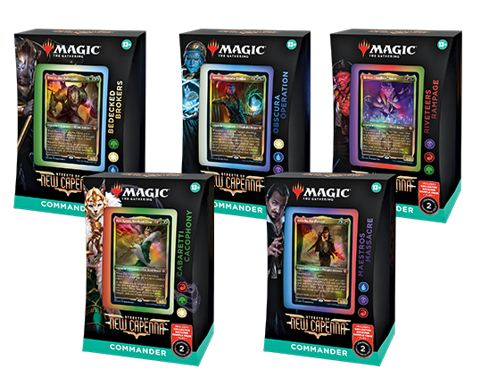 Streets of New Capenna SNC Commander Decks